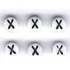 Buchstabenperle X