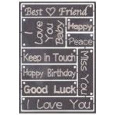 Embellishment charms best friend