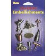 Embellishment charms champagne