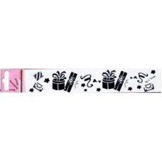 Stencil border gifts