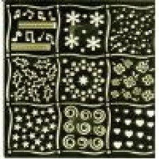 3D ministencil diverse tekens