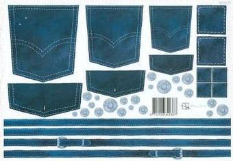 Marjoleine jeans cutting sheet