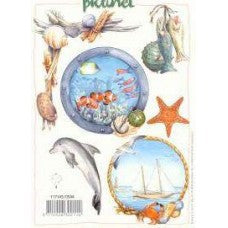 Cutting sheet Picture dolphin