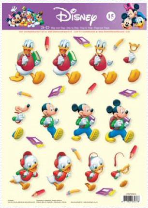 Disney 15 Cutting Sheet