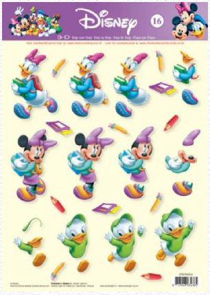 Disney 16 Cutting Sheet