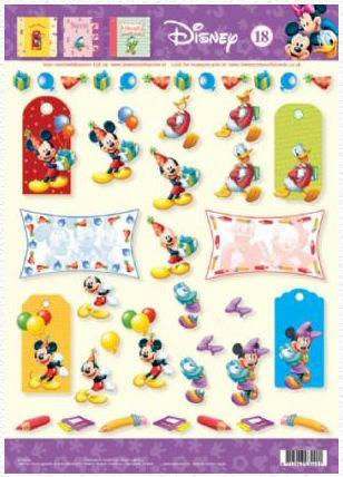 Disney 18 Cutting Sheet