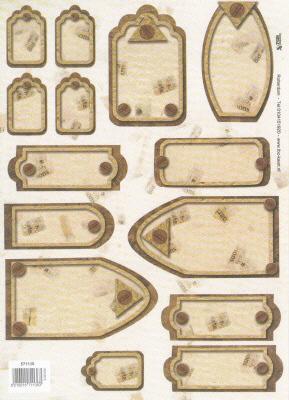 Cutting sheet labels