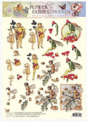 Flower Fairies 43 Cutting Sheet