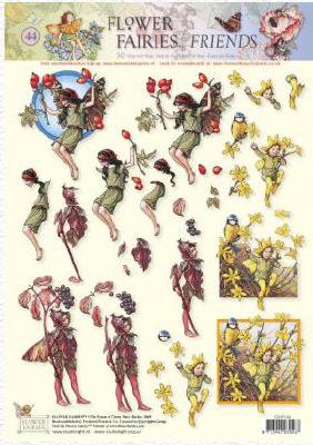 Flower Fairies 44 Cutting Sheet