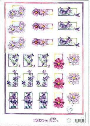Cutting sheet flowers Tiny