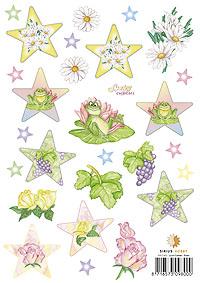 Lucky Charms Stars Cutting Sheet