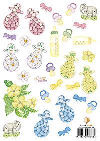 Lucky Charms baby cutting sheet