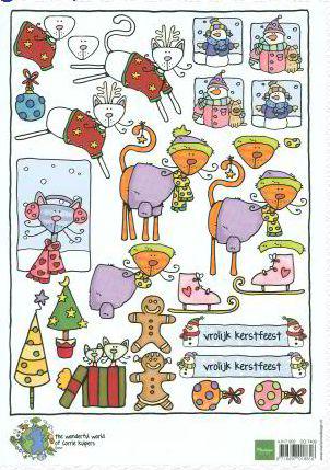 Corries Weihnachtskatzen-Schneidebogen