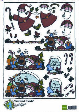 Schneidebogen Corries Santa und Freunde