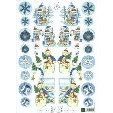 Schneemann-Schneidebogen
