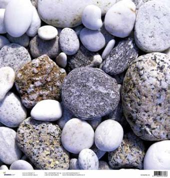 Pebble beach scrapbook sheet