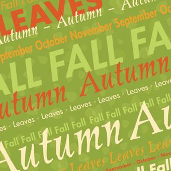 Scrapbooking Herbstblöcke