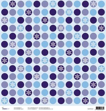 Scrapbook December text circle