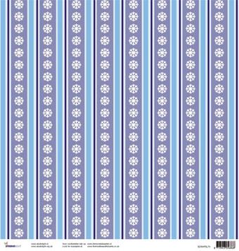Scrapbooking sheet snowflakes