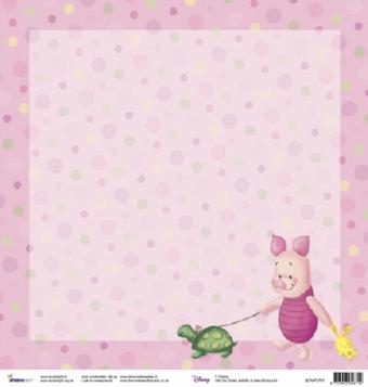 Scrapbooking sheet Tiger with friends
