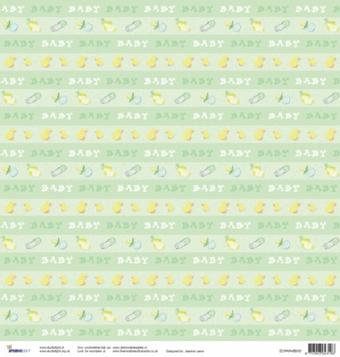 Scrapbooking sheet baby pink