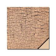 Scrapbooking-Bogen Crackle Braun