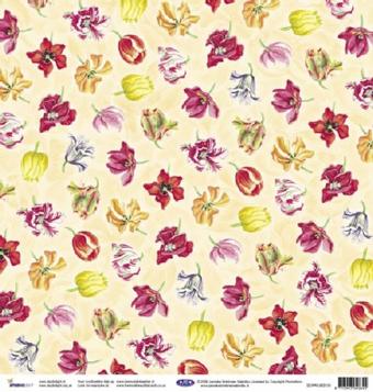 Scrapbook sheet JB green border