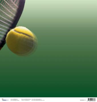 Scrapbook tennis net
