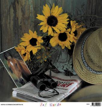 Scrapbook still life horse