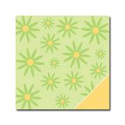 Scrapbook Blume grün