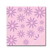 Scrapbooking-Bogen Blume rosa
