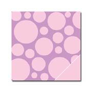 Scrapbooking Bogen Kreise rosa