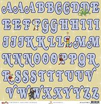 Scrapbook Efteling alphabet