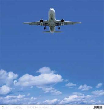Scrapbooking airplane