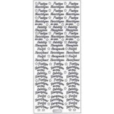 Sticker sheet mini Christmas texts