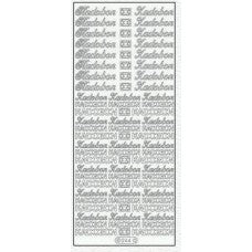 Gift voucher sticker sheet