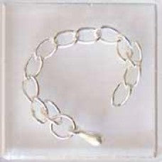 Silver-colored extension chain