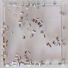 Quetschperlen 1,5mm silberfarben