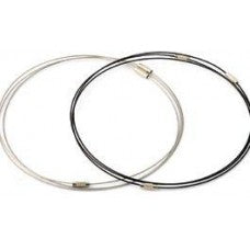 Silver-colored clamps