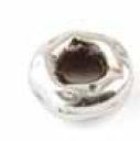 Ringperle in Metalloptik