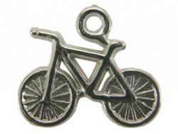 Fahrradanhänger in Metalloptik