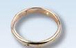 Offener Ring aus Metallperlen