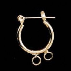 Stud earrings 2-eye