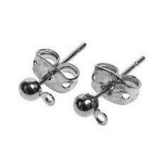 Ohrstecker mit Öse