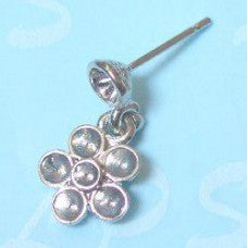 Pair of earrings for rhinestones no. 1