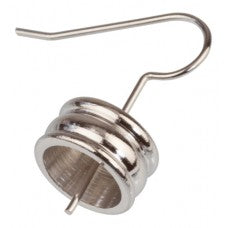Ohrring mit Kappe und Stift 10mm