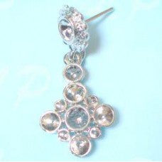 Pair of earrings for rhinestones no. 5