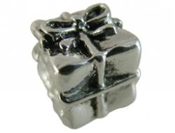Pandora Style metaal olifant rond met stipjes