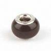 Pandora Style bead pearl black