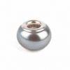 Pandora Style Bead Perle silbergrau